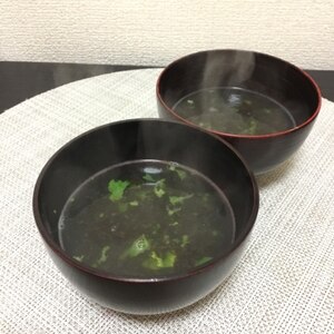 10分で簡単スープ★もずくの中華スープ